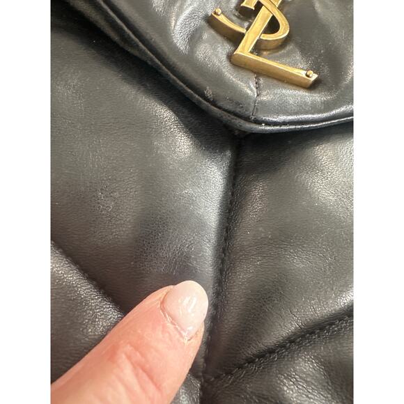 Yves Saint Laurent Medum LouLou Puffer Quilted Leather Purse Bag - Picture 5 of 16